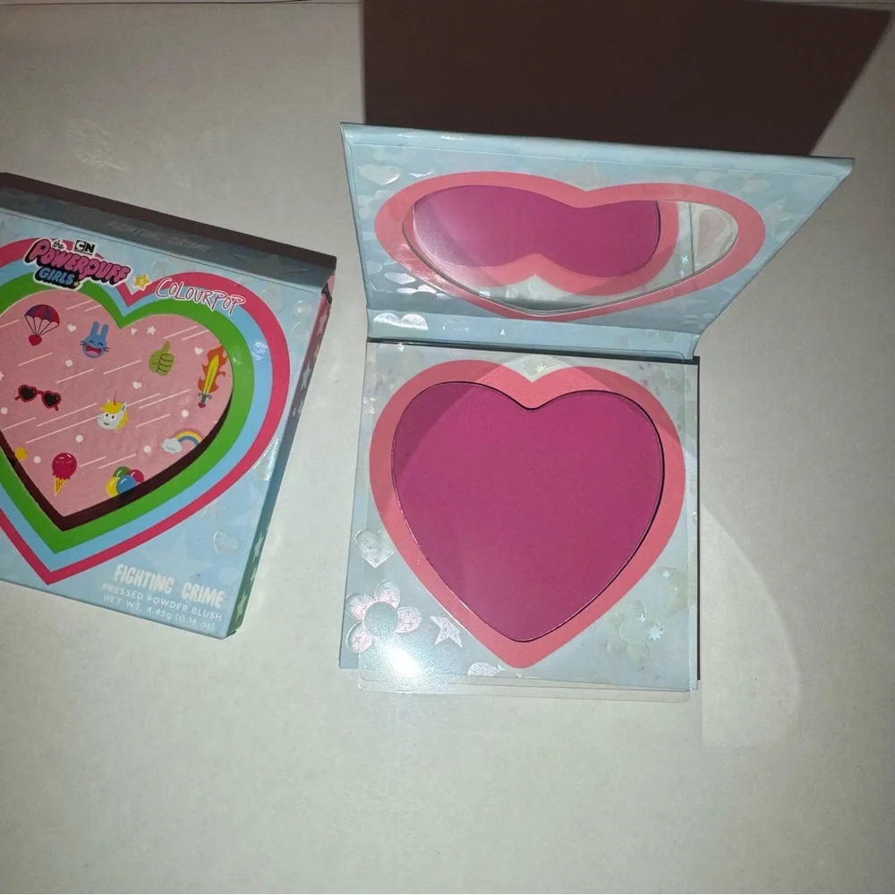 Colourpop powerpuff girls blush